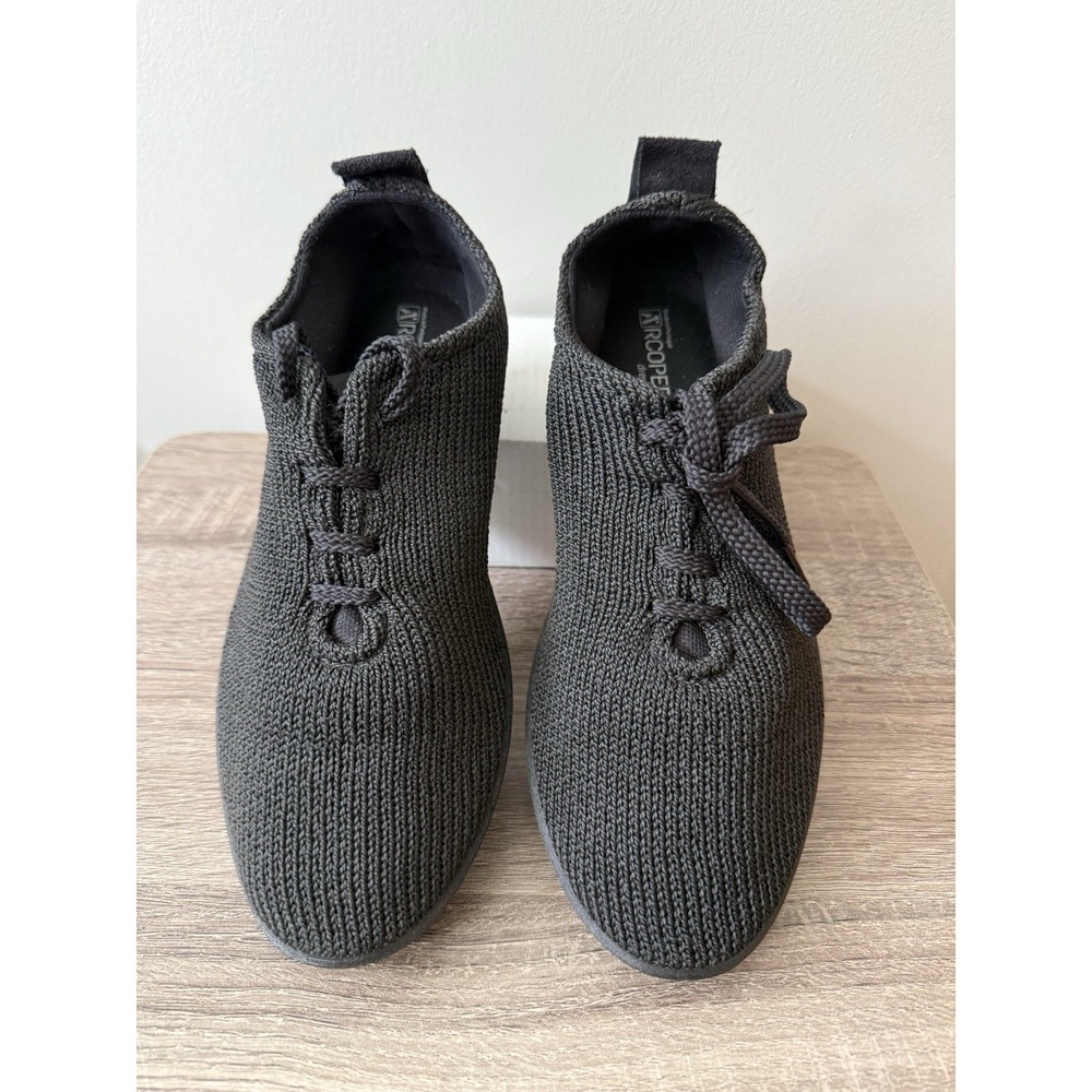 Arcopedico Black Knit Lace-Up Sneakers Sz 39 (8-8.5) Casual Lightweight Comfort - Picture 3 of 10